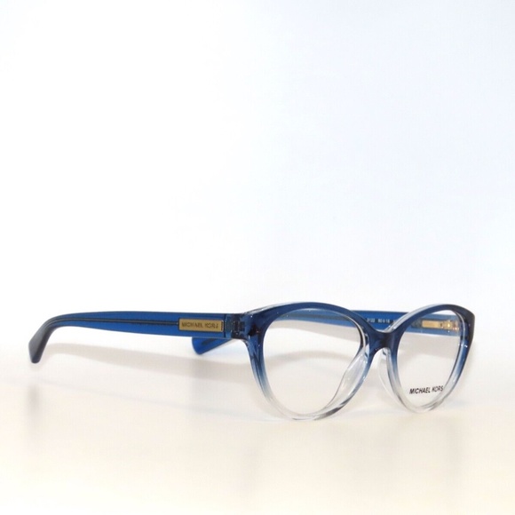 Michael Kors Mitzi VI 8021 3122 50 Blue Clear Gradient Eyeglasses MK8021 - Picture 3 of 5